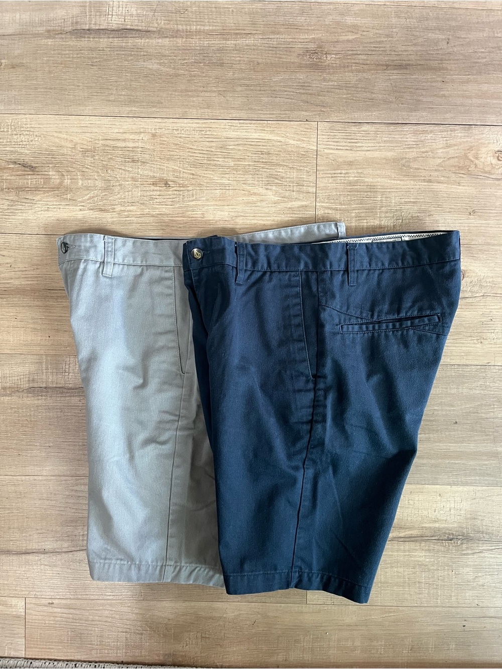 Volcom Chino Shorts in Navy and Khaki